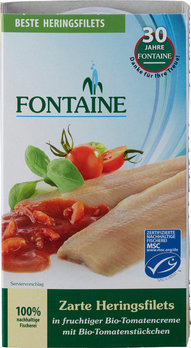 Heringsfilet in Tomatencreme Bio