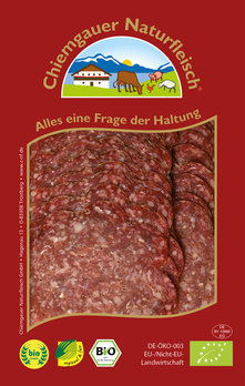 Rindersalami geräuchert Bio