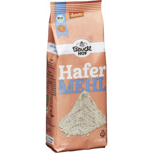 Hafermehl Vollkorn glutenfrei Bio