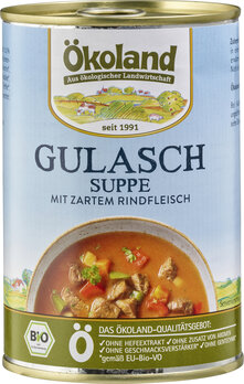 Gulaschsuppe ungarische Art Bio