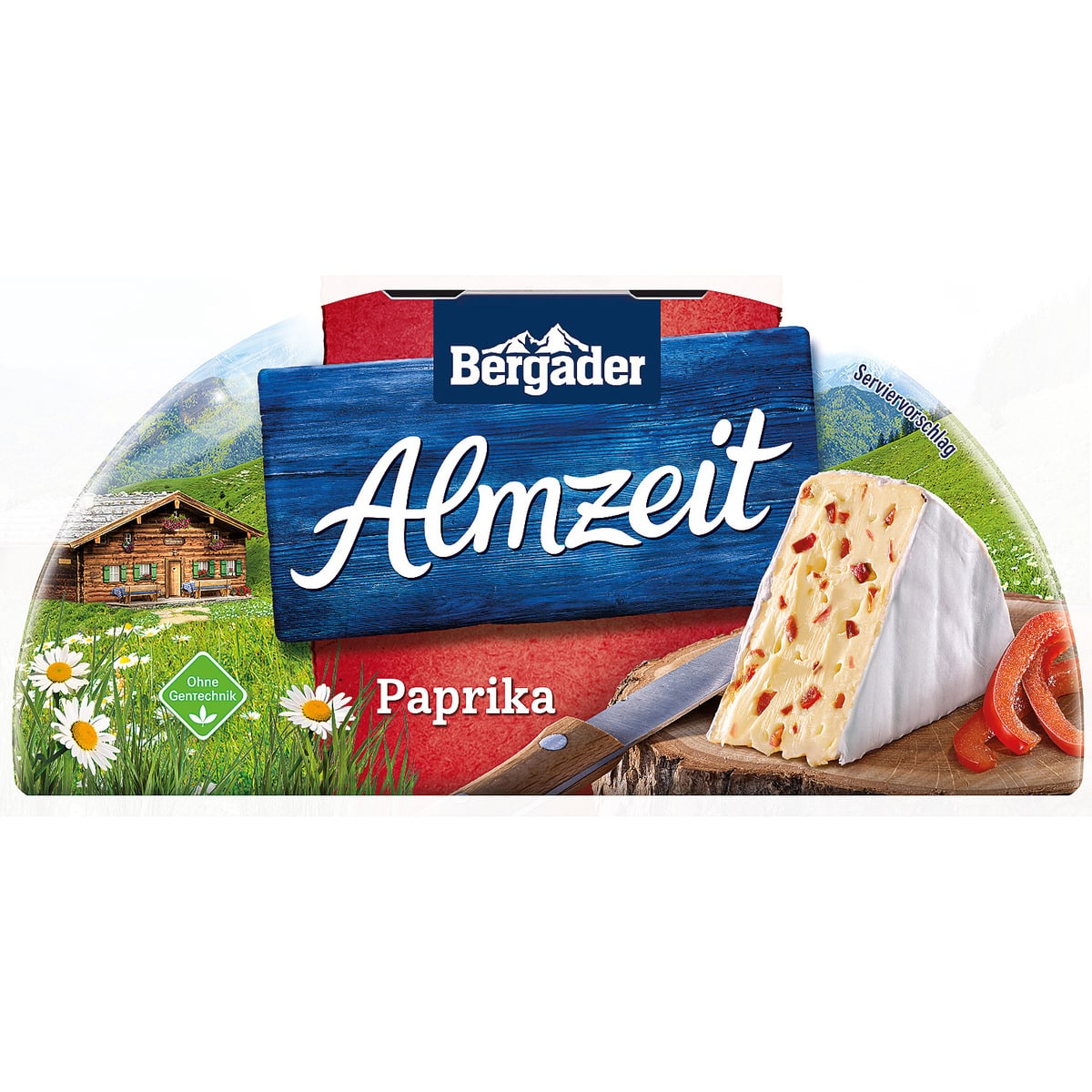Bergader Almzeit Paprika 72% 175g