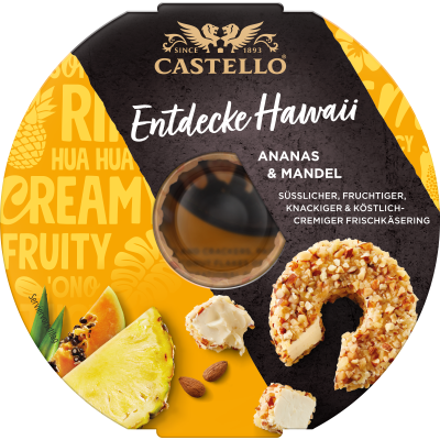 Castello Frischkäse Ananas-Ring 125g