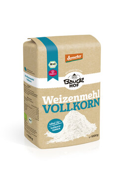 Weizenmehl Vollkorn Bio