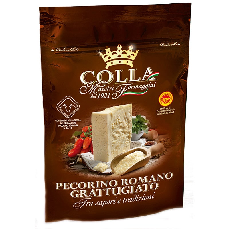 Colla Pecorino Romano gerieben D.O.P. 45%