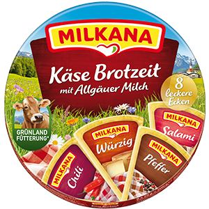 Milkana Herzhafte Käse-Brotzeit 200g