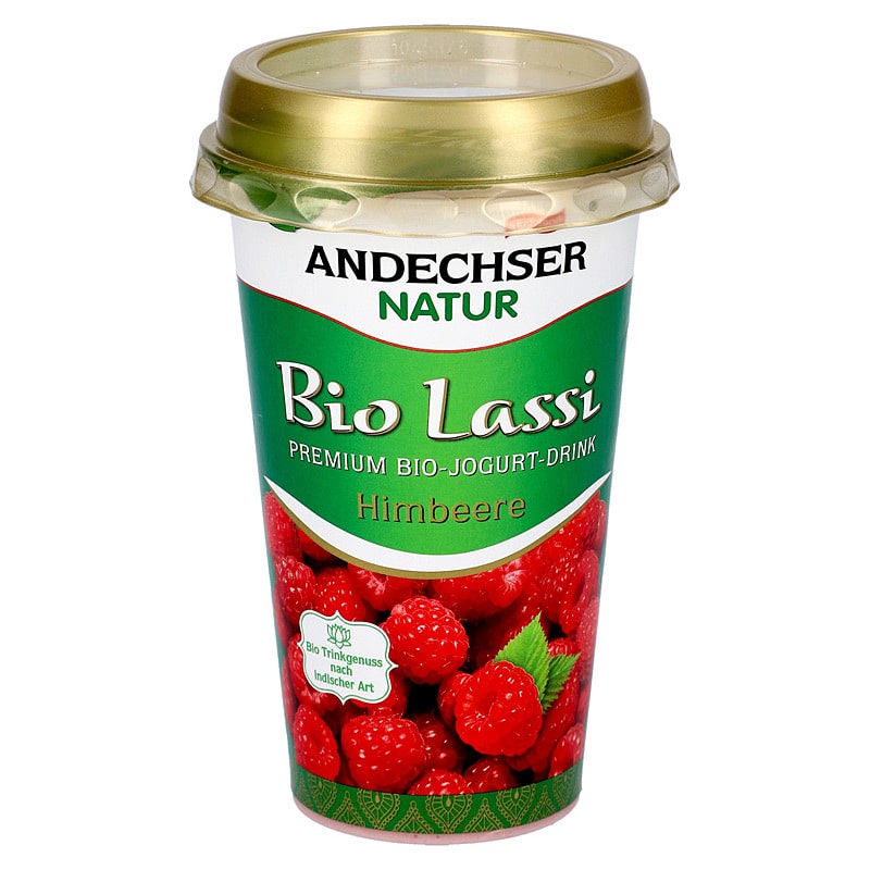 Andechser Natur Lassi Himbeere 250g Bio