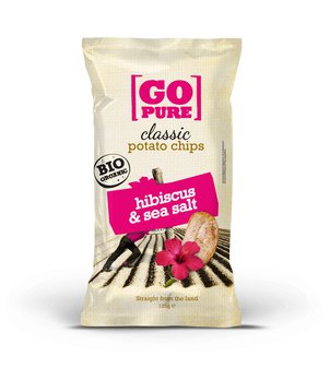 Kartoffelchips Hibiskus Bio
