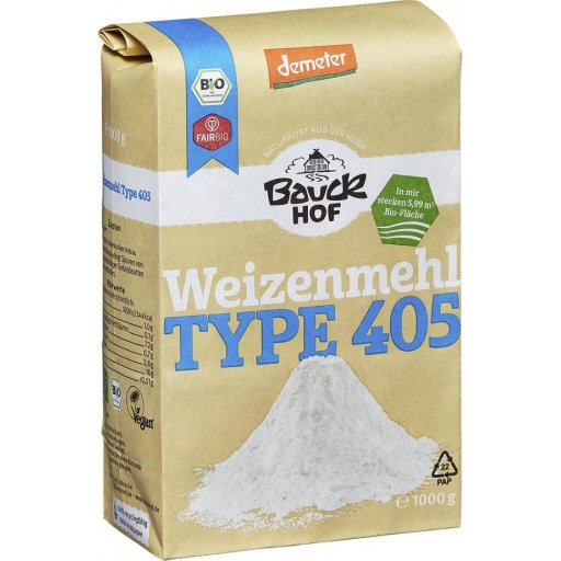 Weizenmehl Type 405 Bio