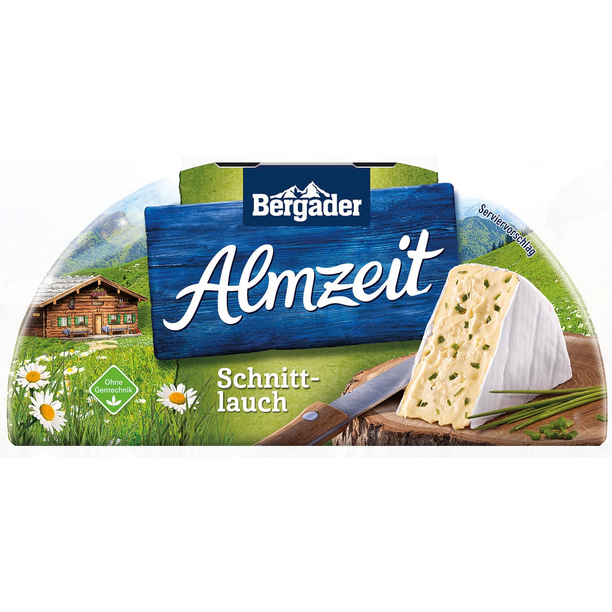 Bergader Almzeit Schnittlauch 72% 175g