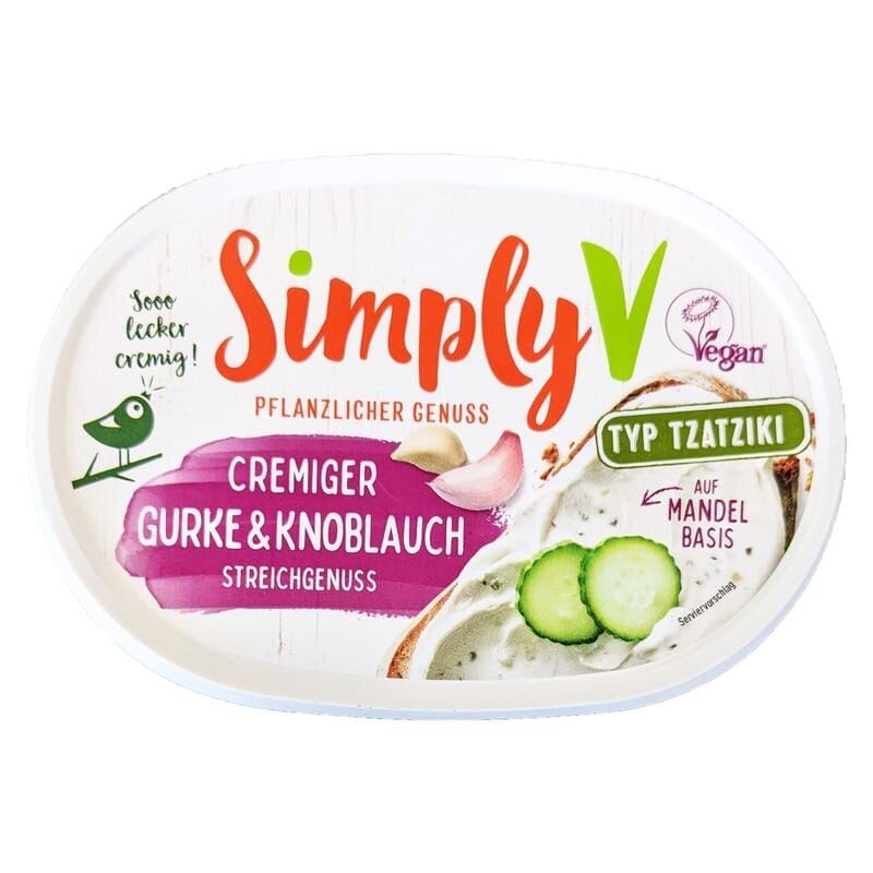 Simply V veganer Streichgenuss  Gurke & Knoblauch 150g