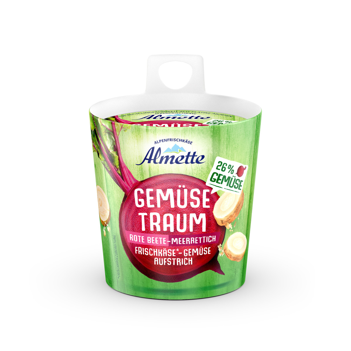 Almette Gemüsetraum Rote Beete-Meerrettich 140g
