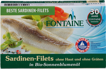 Sardinen ohne Haut und Gräten Bio
