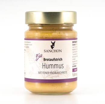 Brotaufstrich Hummus Chili Bio