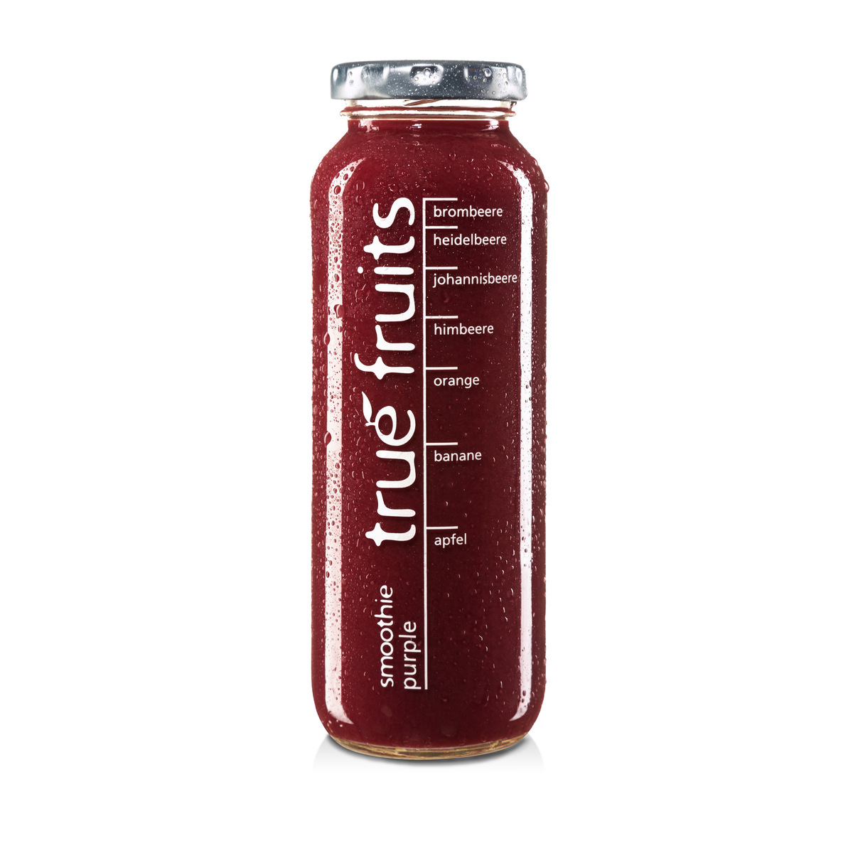 True Fruits Smoothie Purple Beerenmix frisch 0,25L