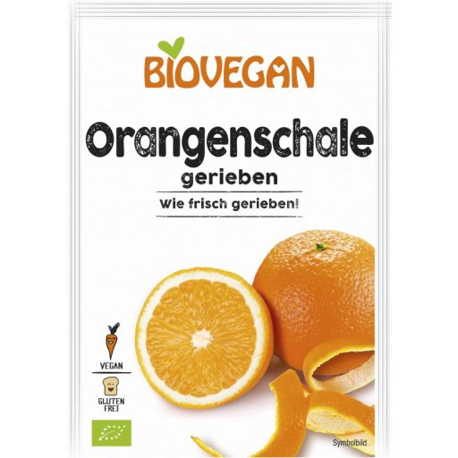 Orangenschale gerieben Bio