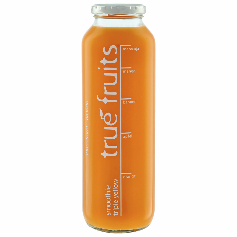 Trué Fruits Smoothie triple Yellow (750ml)