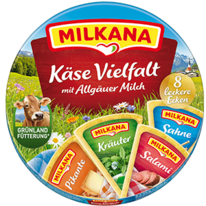 Milkana Schmelzkäse Käse-Vielfalt 200g