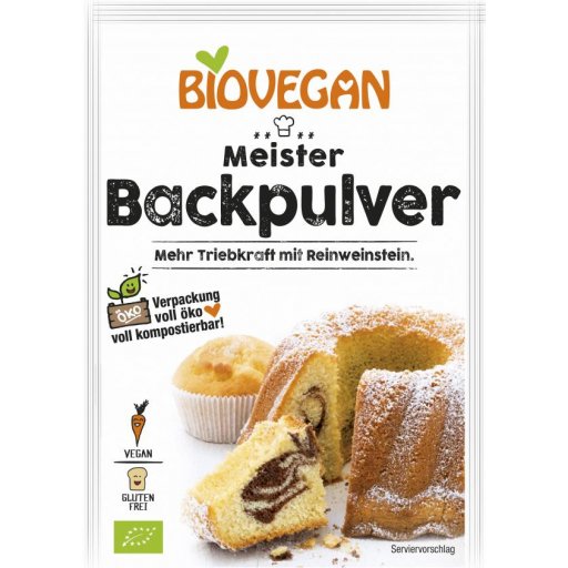 Meister Backpulver, mit Tapiokastärke Bio