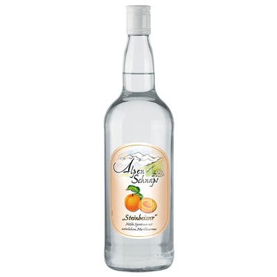 Alpenschnaps "Steinbeisser" Marille 1L