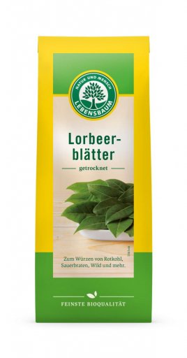 Lorbeerblatt, ganz Bio