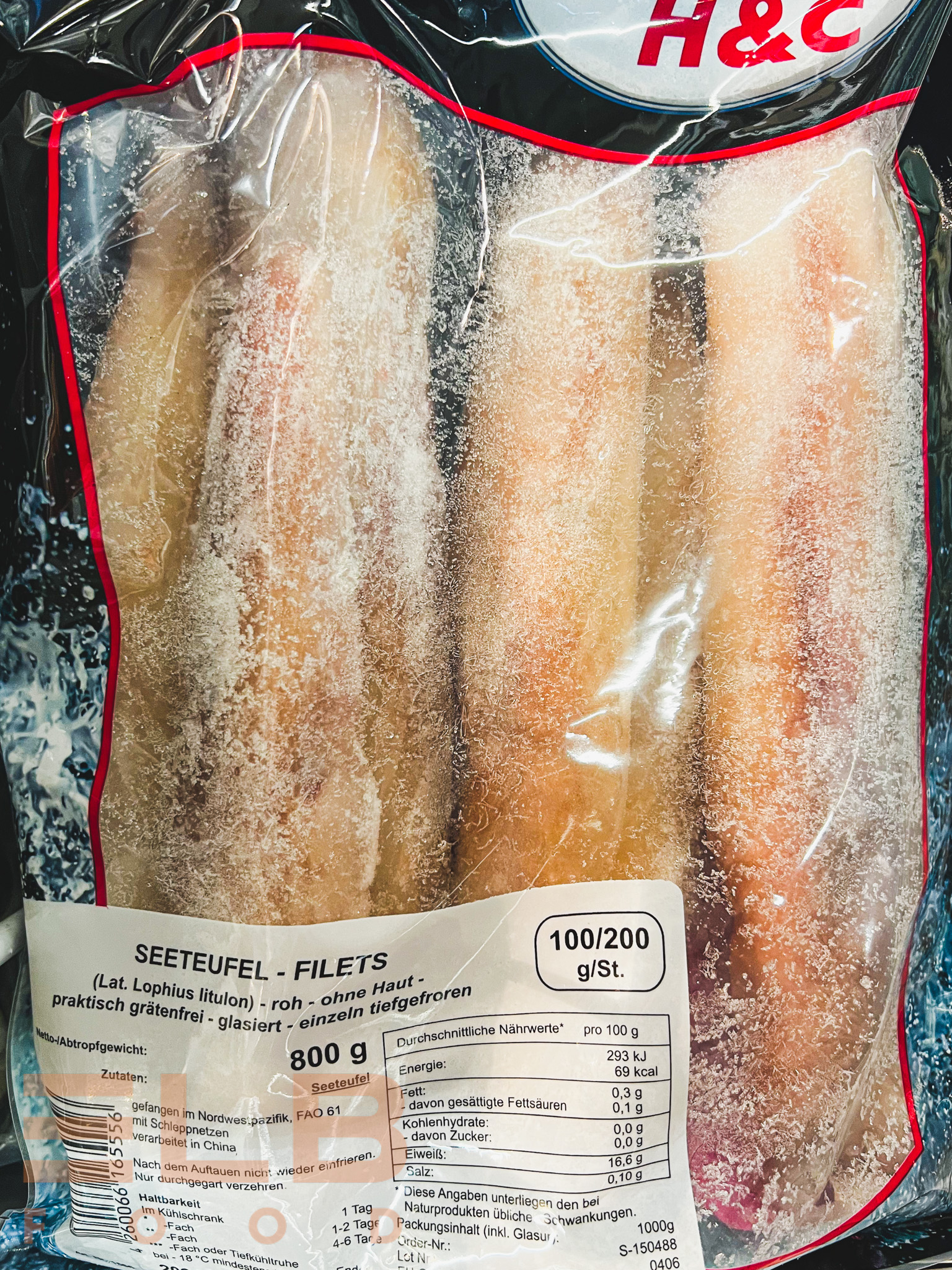 Seeteufelfilet TK (1kg)