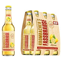 Krombacher's Fassbrause Zitrone Naturtrüb 6 x 0.33 L