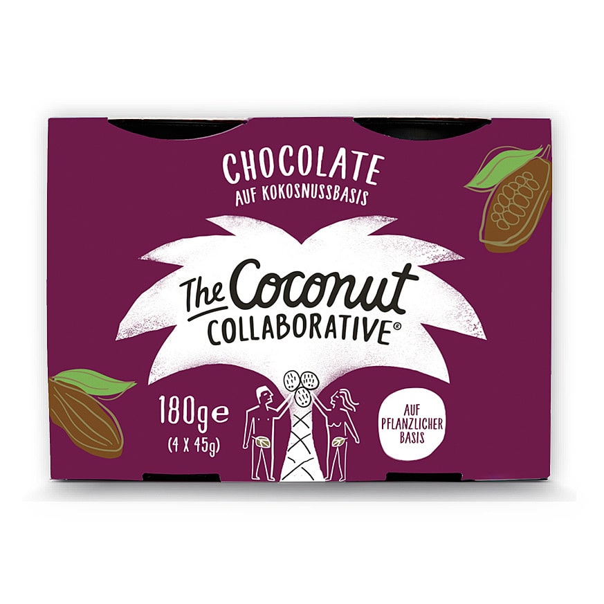 The Coconut Collaborative Chocolat frisch 4x45g