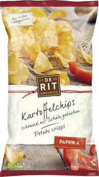 Kartoffelchips Paprika Bio