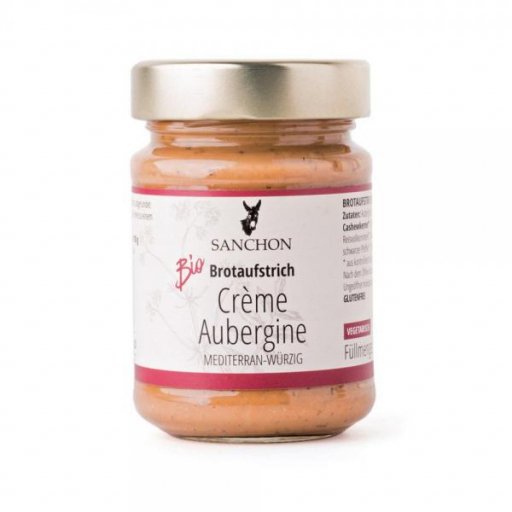 Brotaufstrich Créme Aubergine Bio