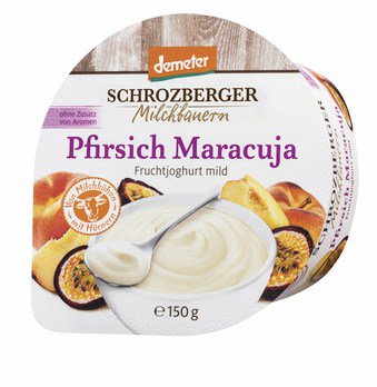Pfirsich-Maracuja Joghurt Bio
