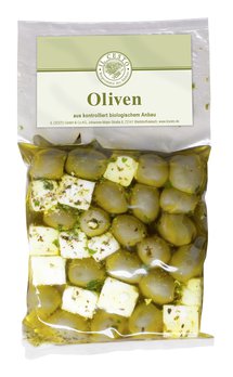 Feta Oliven Mix mariniert Bio
