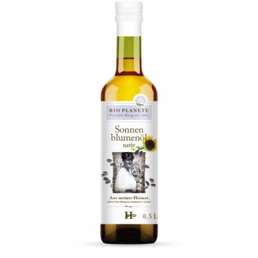 Sonnenblumenöl nativ, aus meiner Heimat Bio