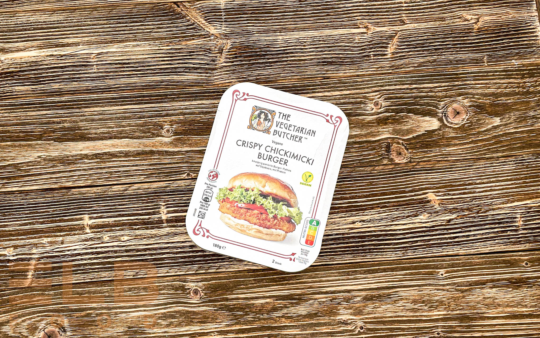 The Vegetarian Butcher Crispy Chickimicki Burger vegan 180g