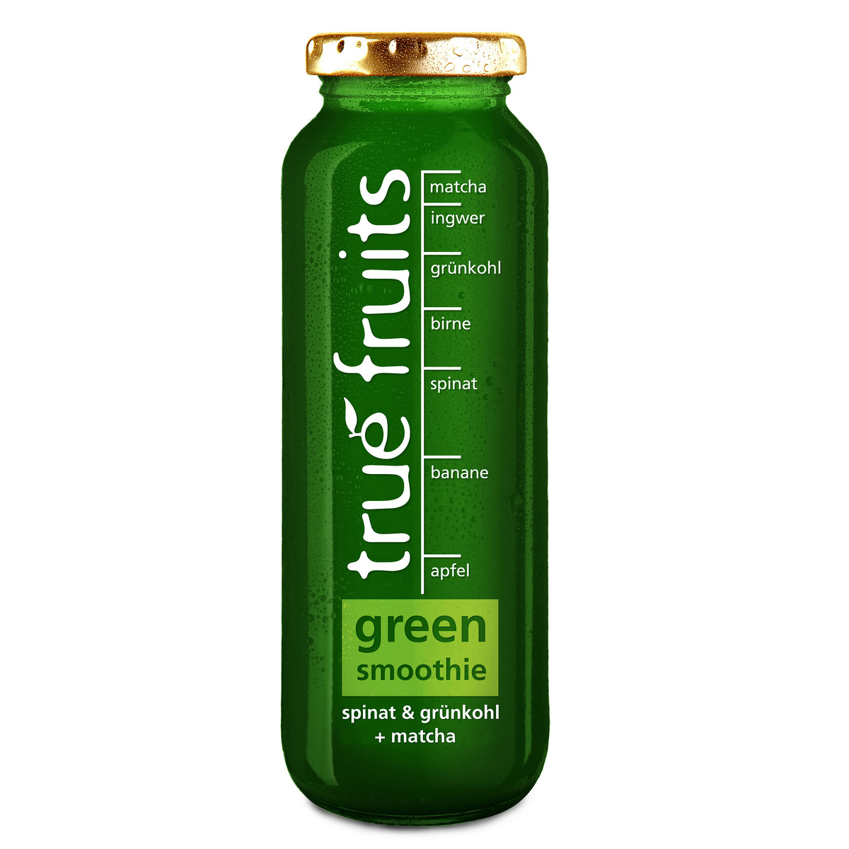True Fruits Smoothie green 0.25l