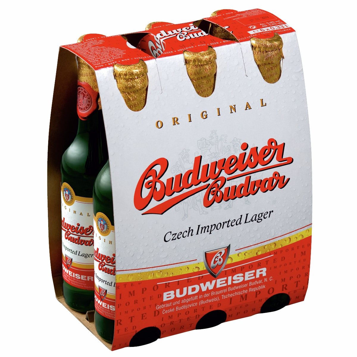 Budweiser 6 x 0.33 L