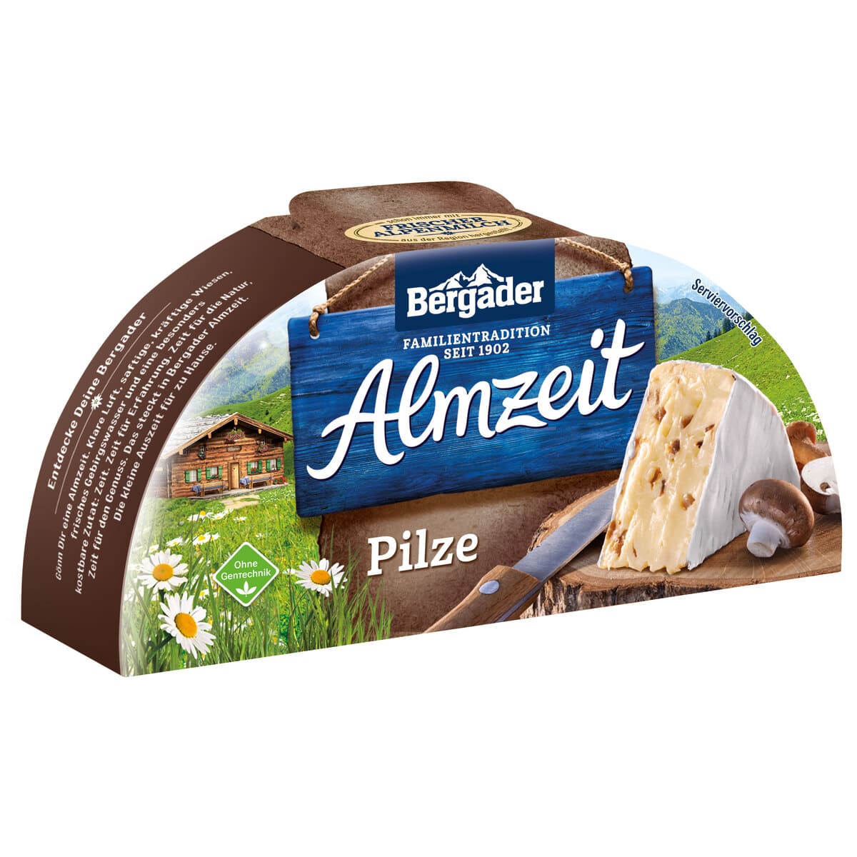 Bergader Almzeit Pilze 72% 175g
