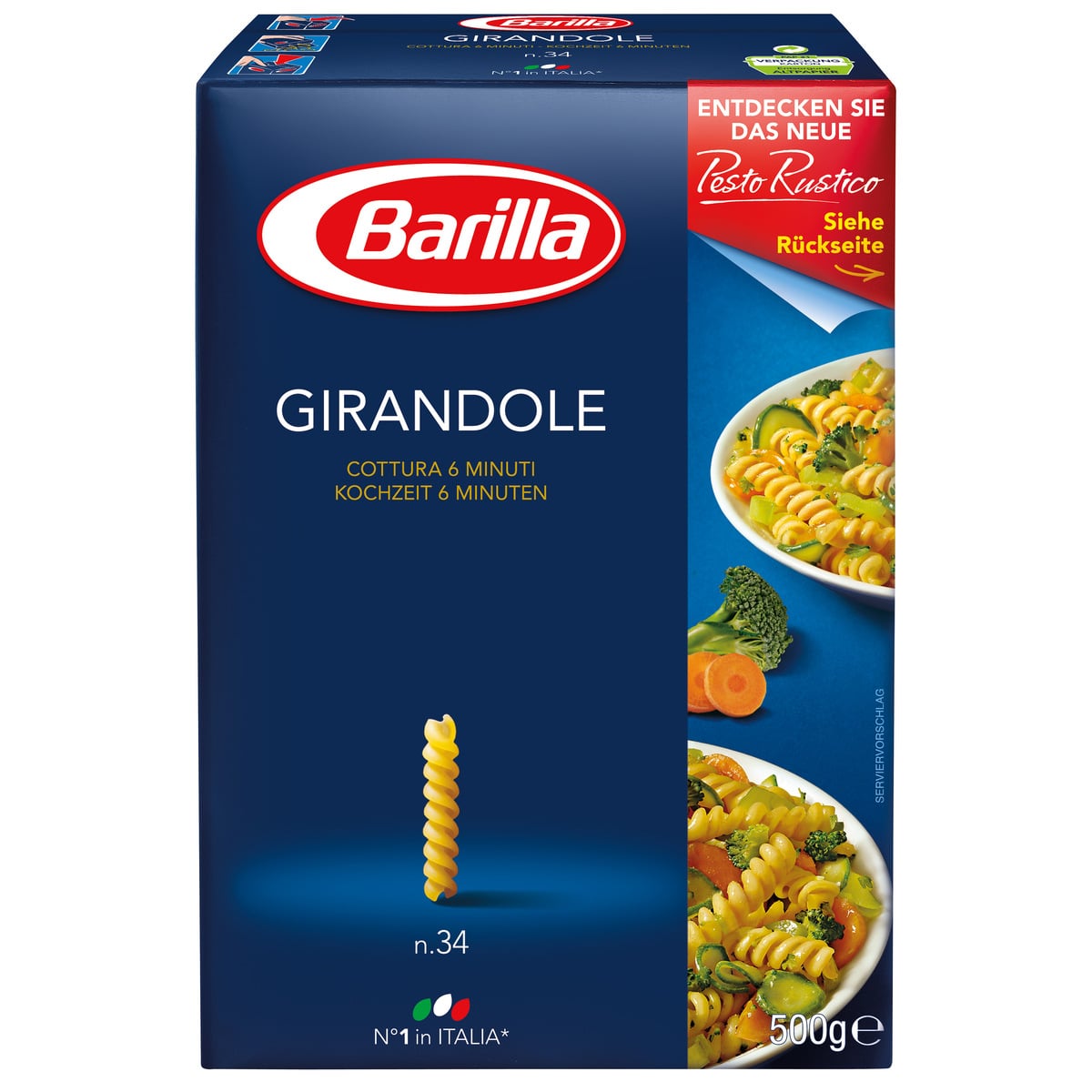 Barilla Girandole 500g
