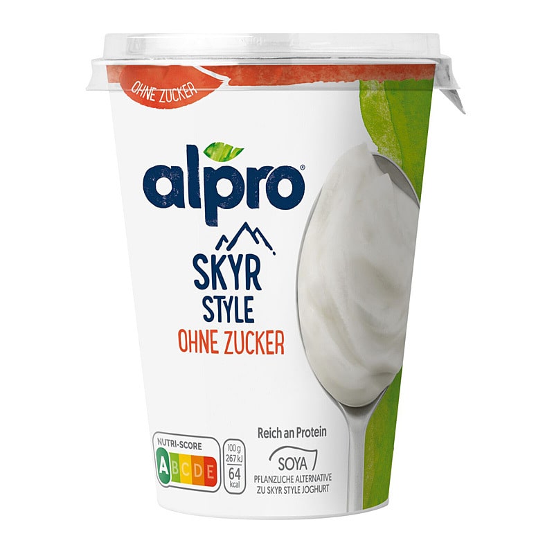 Alpro Soja Joghurtalternative Skyr Style Natur frisch 400g