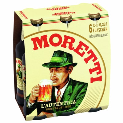 Birra Moretti 6 x 0,33L