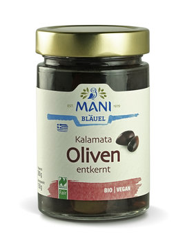 Mani Bläuel Kalamata Oliven in Lake Bio