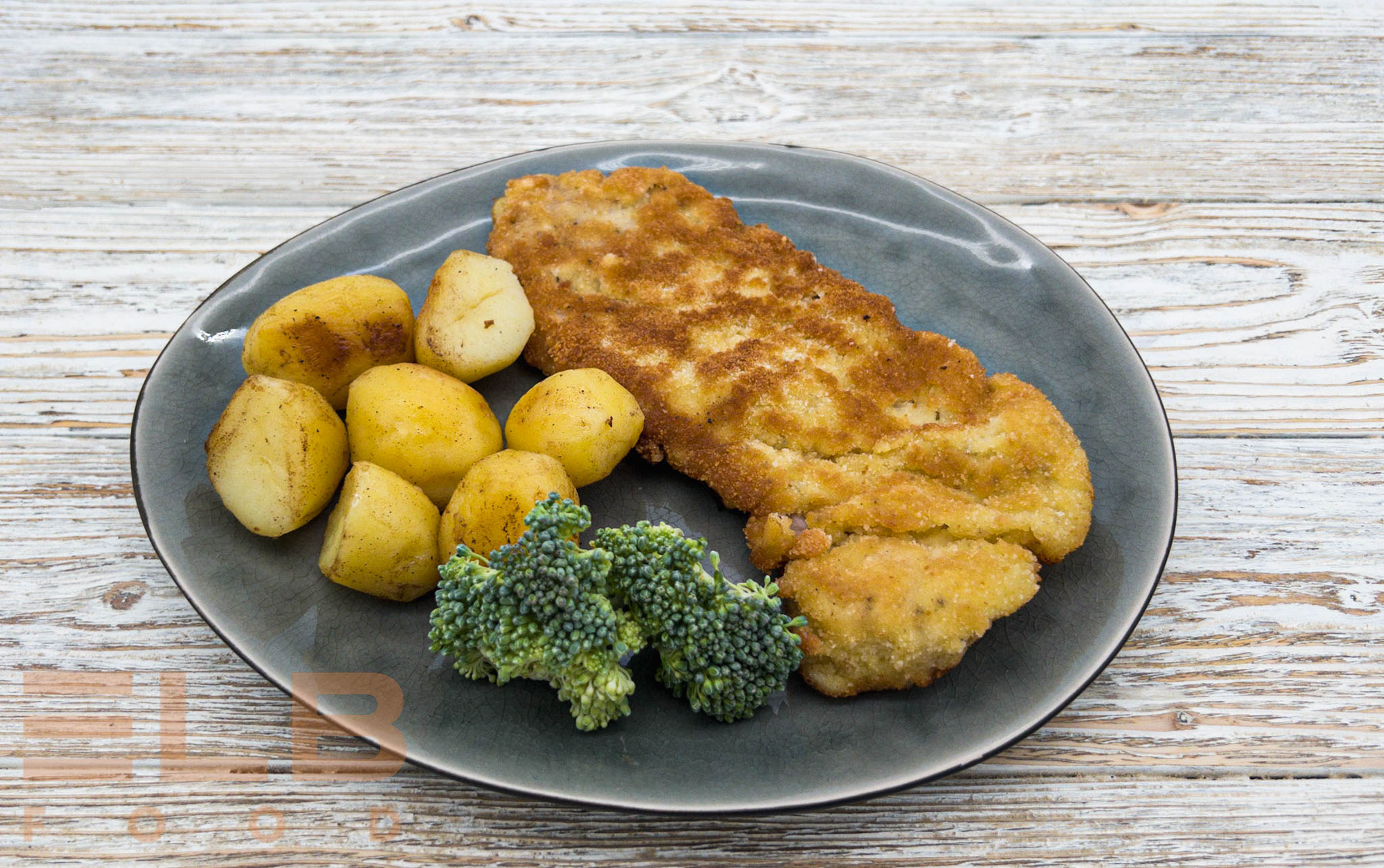 Schnitzel mit Kartoffeln 400g
