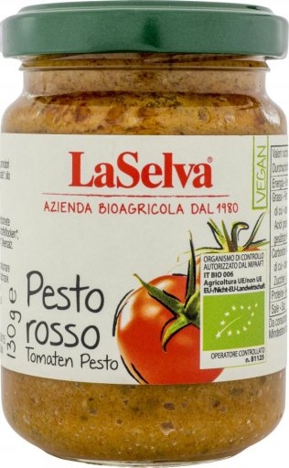 Pesto rosso (Tomaten Pesto) - Tomaten Würzpaste Bio