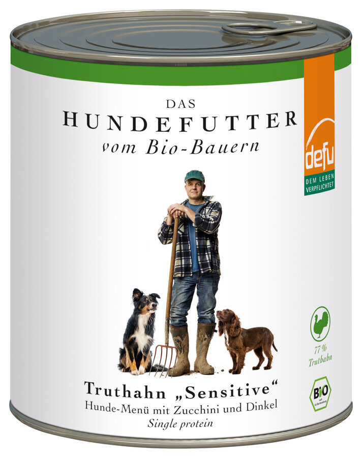 Hundefutter Truthahn "Sensitive" Bio
