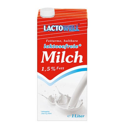 Lactowell H-Milch 1,5% laktosefrei 1L