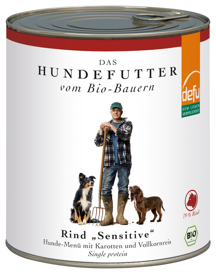 Hundfutter Rind "Sensitive" Bio