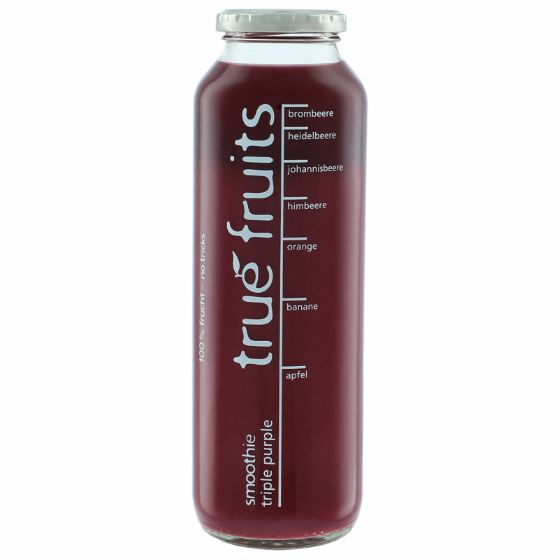 Trué Fruits Smoothie triple Purple (750ml)