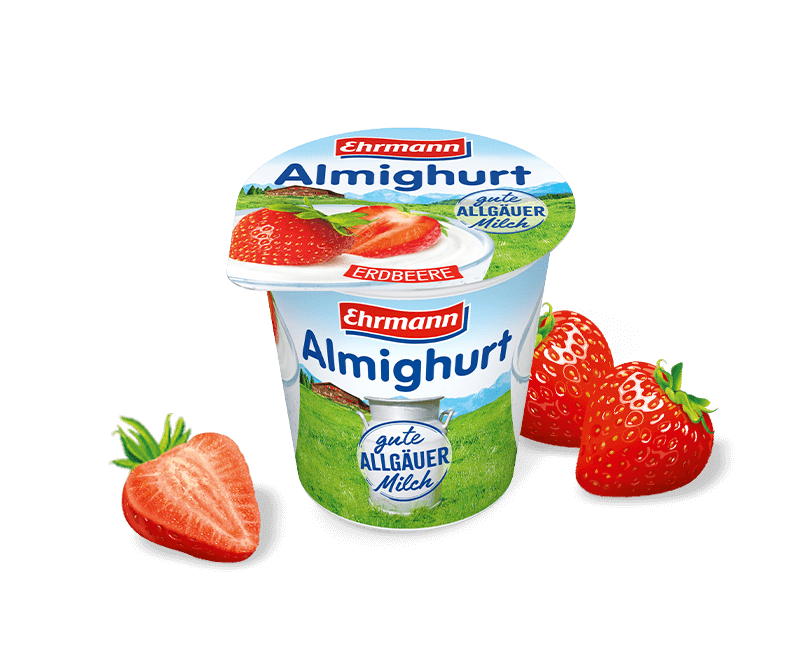 Ehrmann Almighurt Erdbeer 3,8% 150G