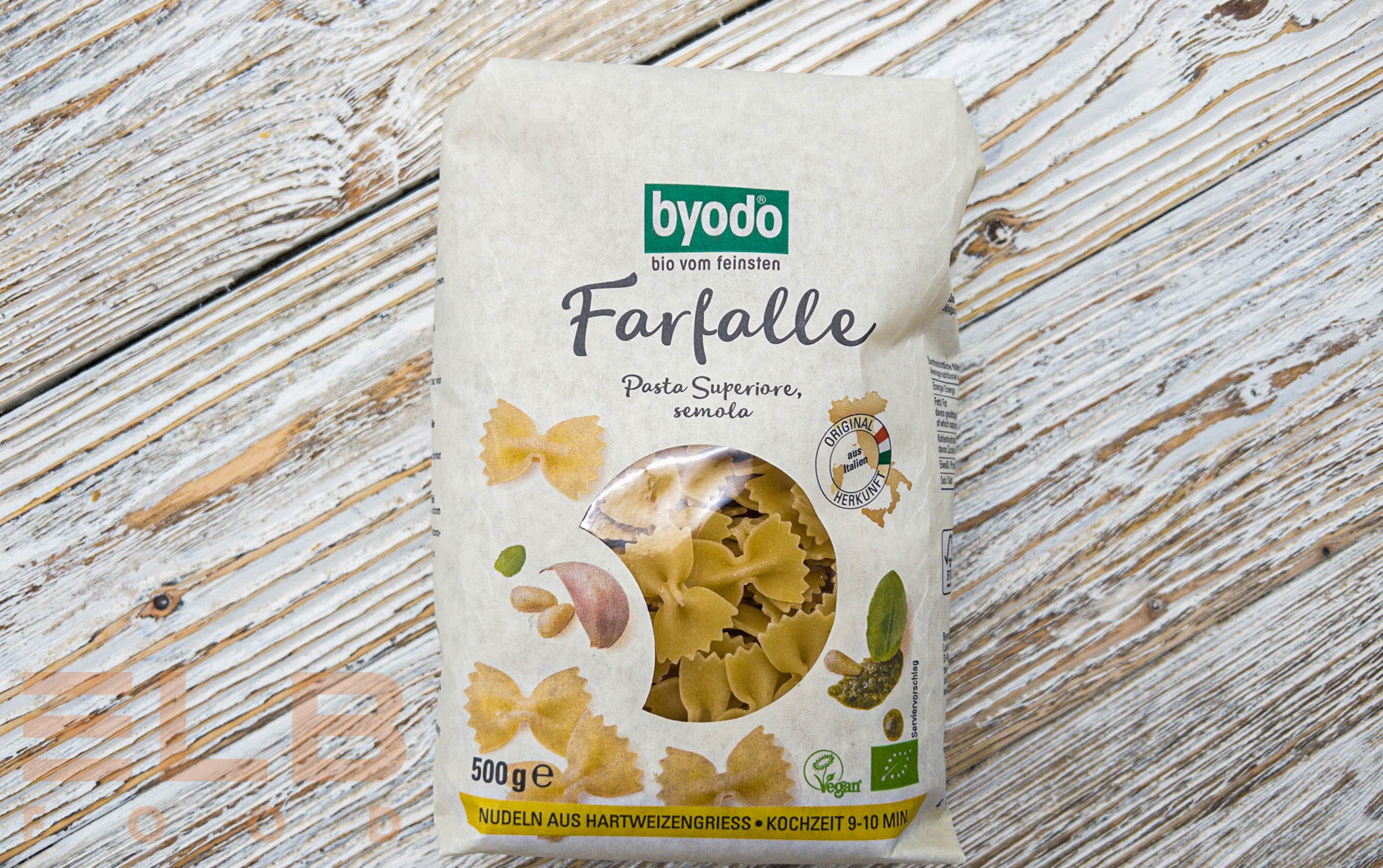 Byodo Farfalle Pasta Superiore, semola Bio