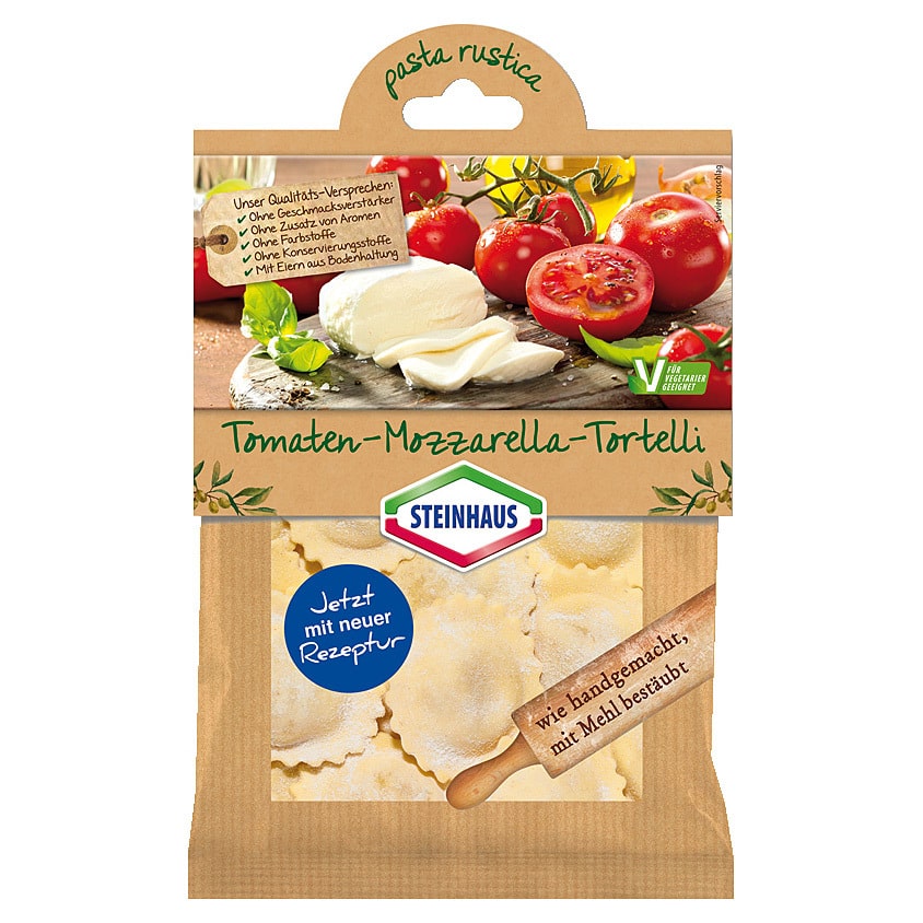 Steinhaus Tomate-Mozzarella Tortelli 200g