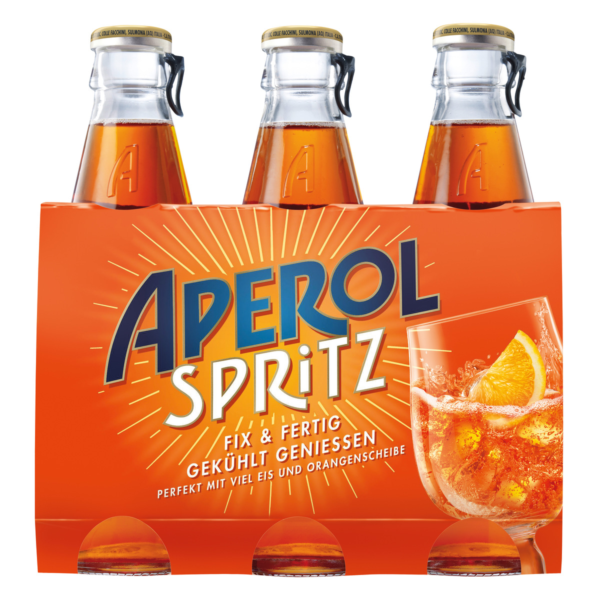 Aperol Spritz Perfekt gemixt 3x175ml